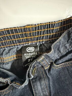 Ecko Unltd. Dark Wash Denim Jeans - Blue youth boys 2T